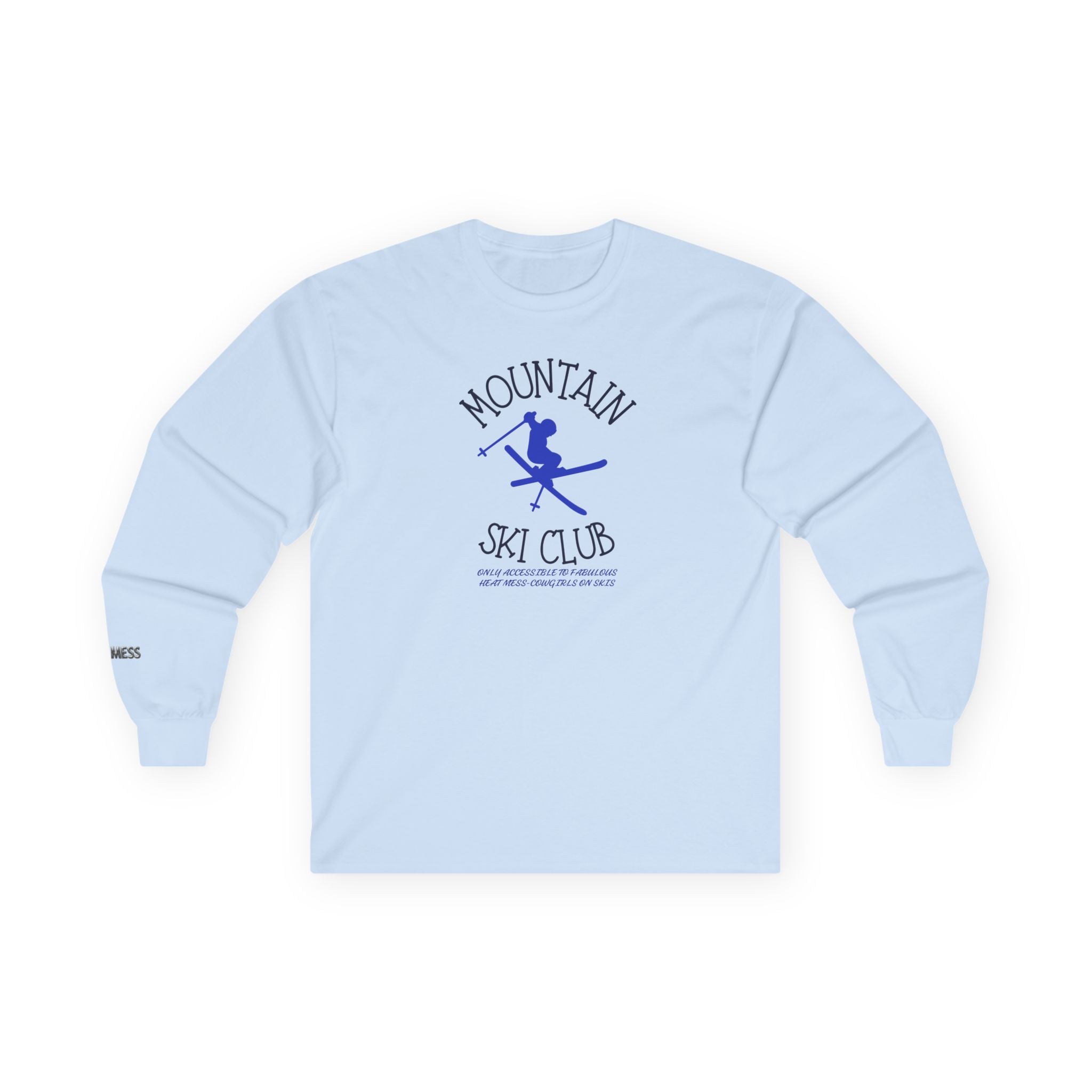 Mountain Ski Club Long Sleeve T-Shirt - Heat Mess