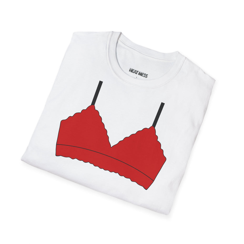 Red Bra T-Shirt - Heat Mess