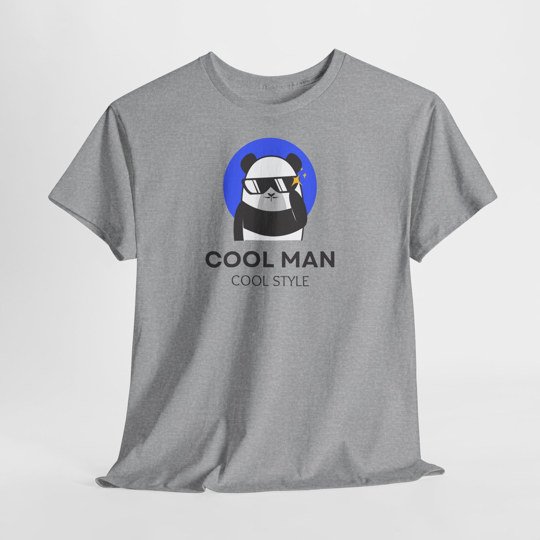 AfterSki Cool Man Panda T‑Shirt - Heat Mess