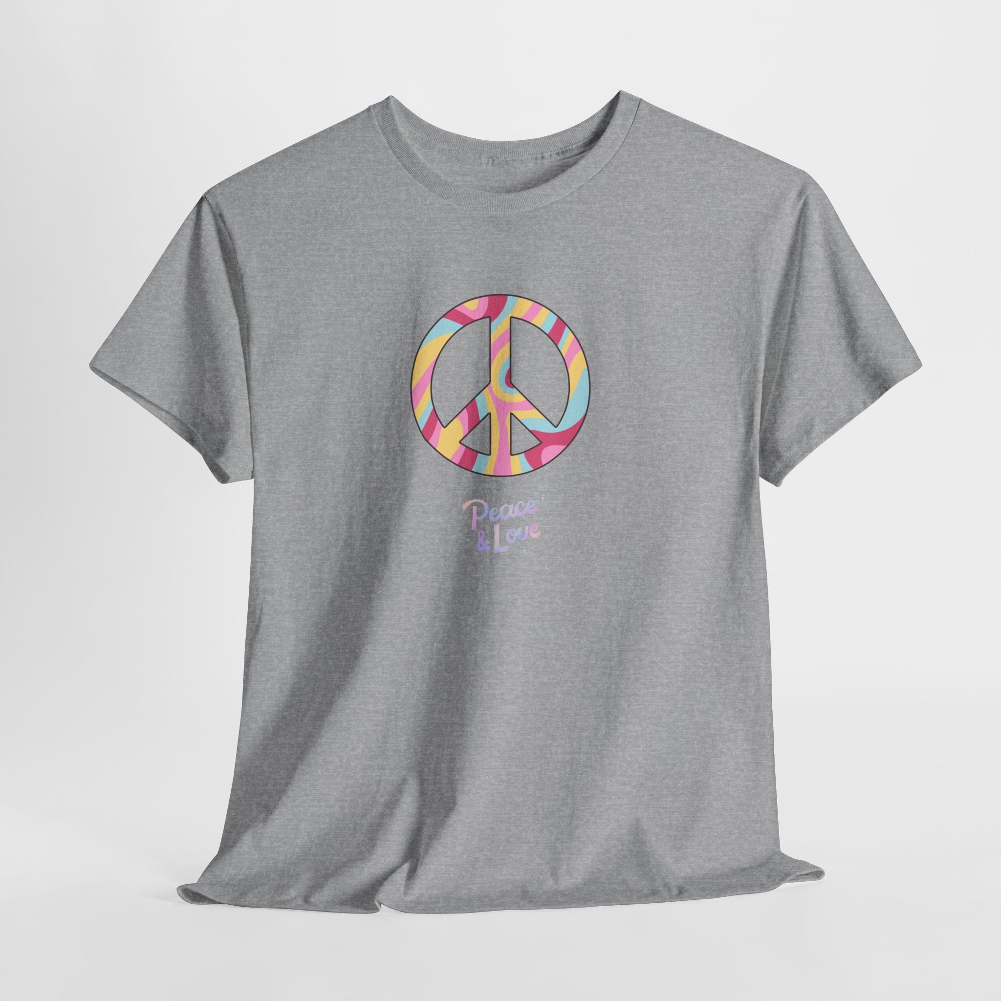 Peace Sign Tie-Dye T-Shirt - Heat Mess