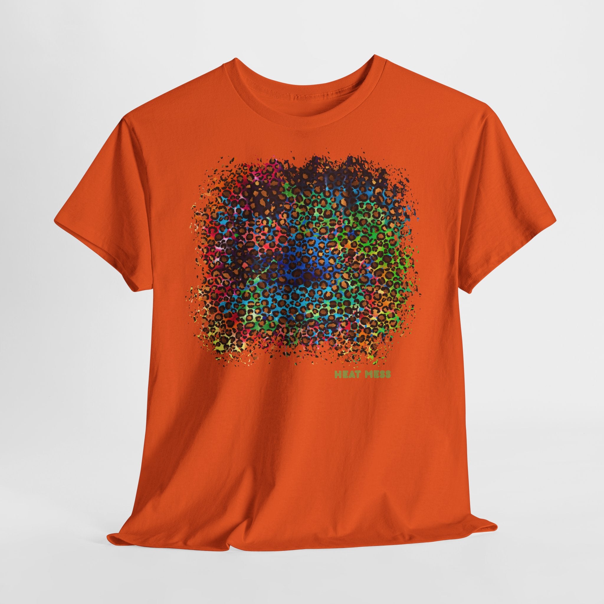 Abstract Color Splash T-Shirt - Heat Mess