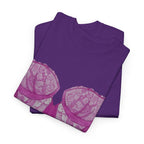 Lace Bralette T-Shirt - Heat Mess