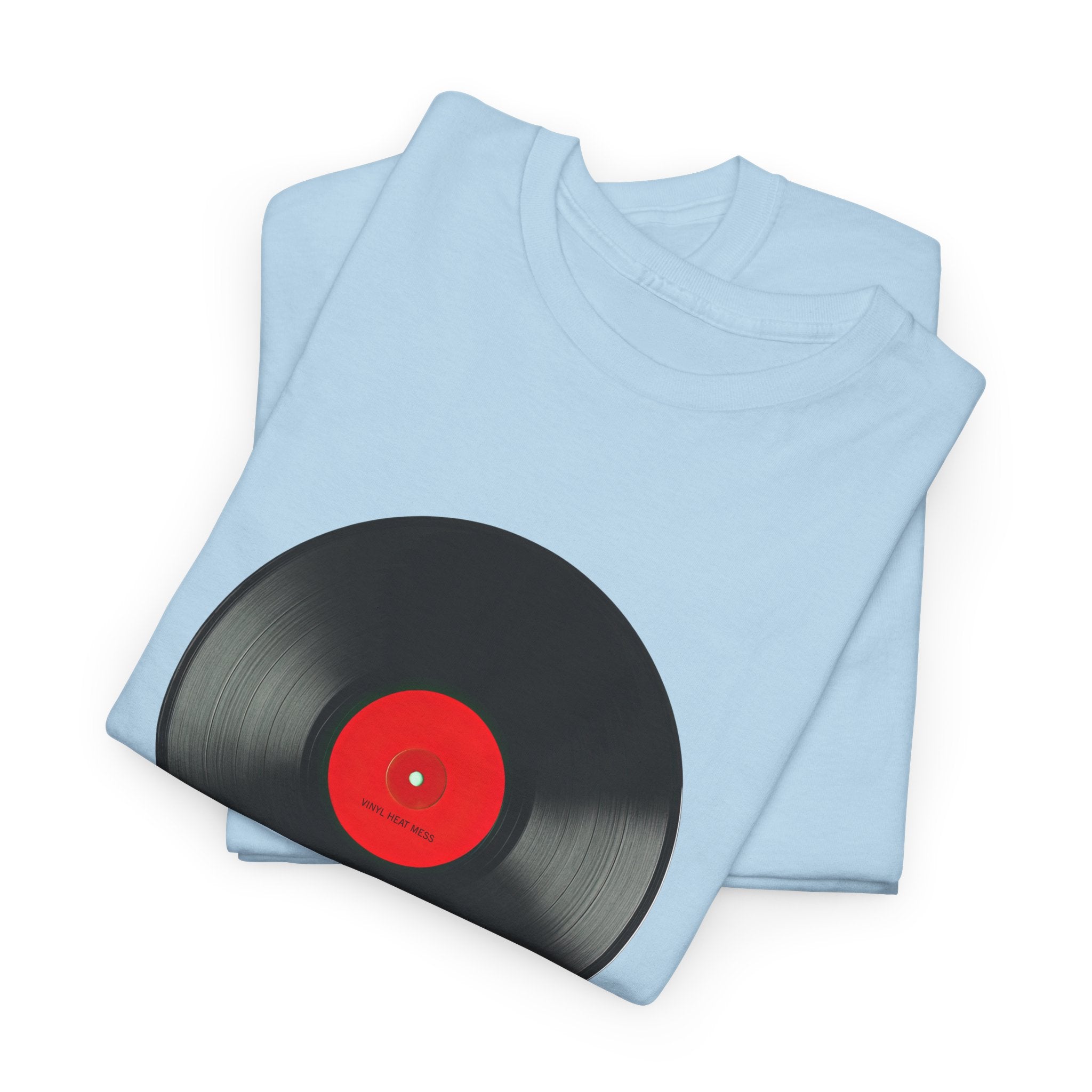 Vinyl Record T- Shirt - Heat Mess