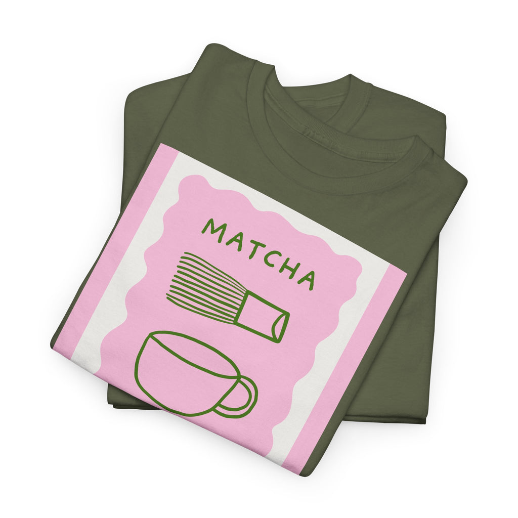 Smart Matcha Morning T-Shirt - Heat Mess