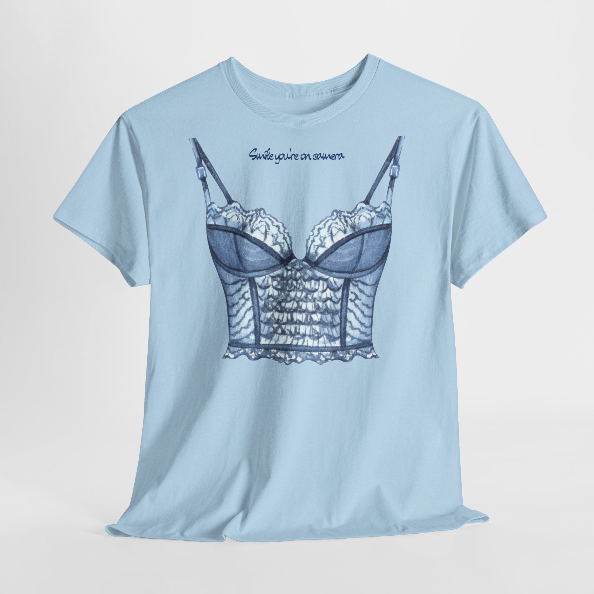 Lace Corset T-shirt - Heat Mess