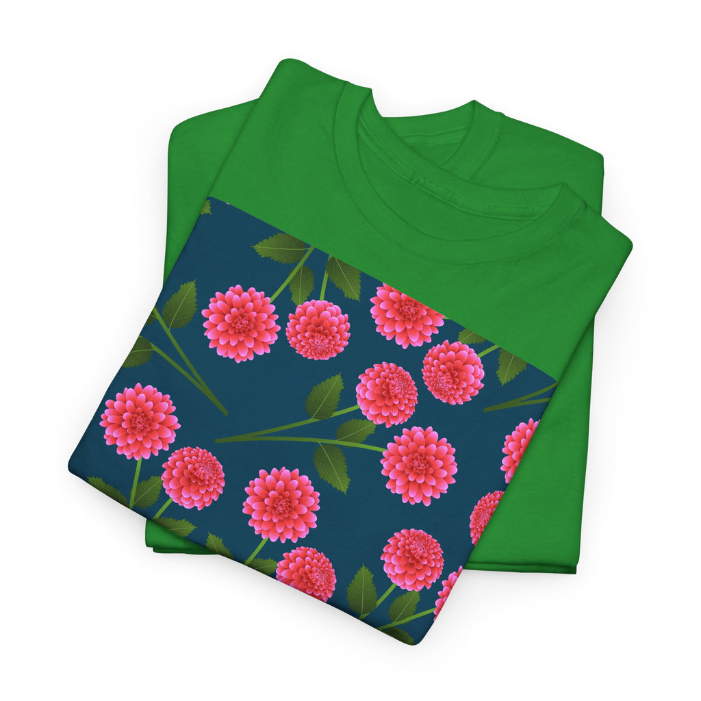 Pink Blooms Garden T-shirt - Heat Mess
