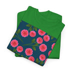 Pink Blooms Garden T-shirt - Heat Mess