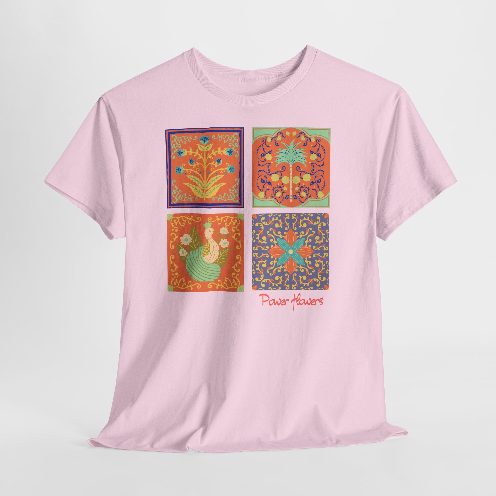 Flowers Power T-Shirt - Heat Mess