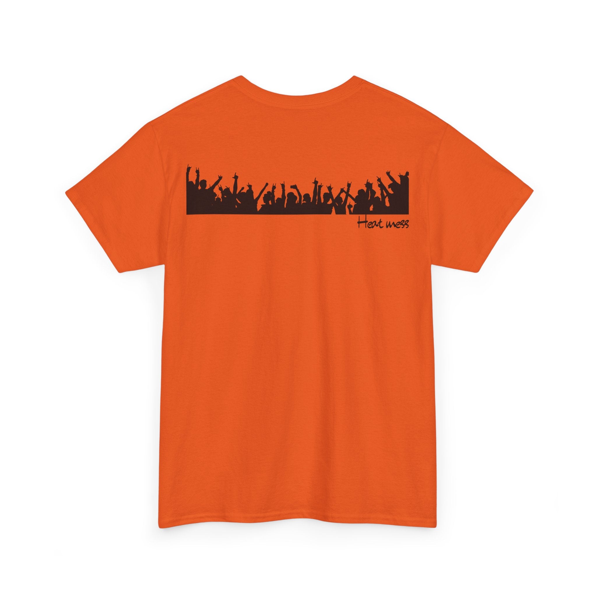 Concert Crowd Silhouette T‑Shirt - Heat Mess