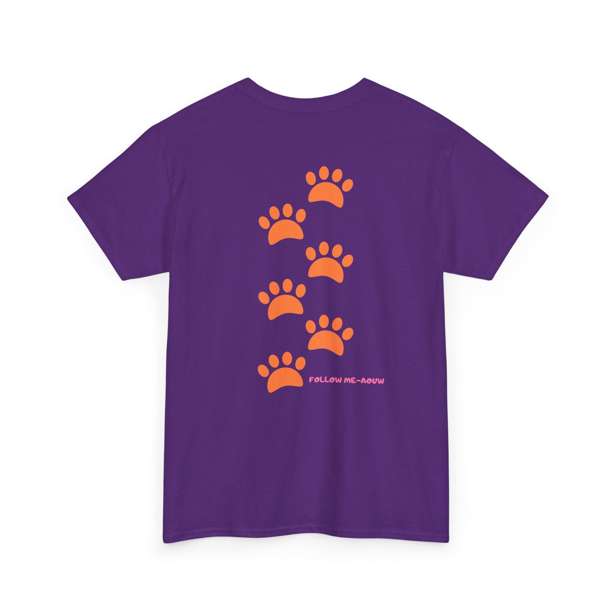 Cat Paw 'Following Me Always' T-Shirt - Heat Mess