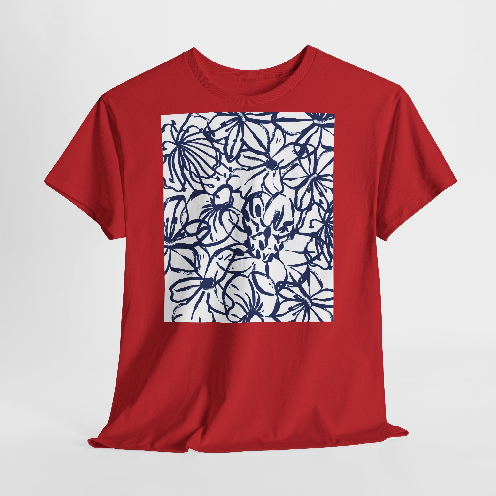 Smart Floral T-Shirt - Heat Mess