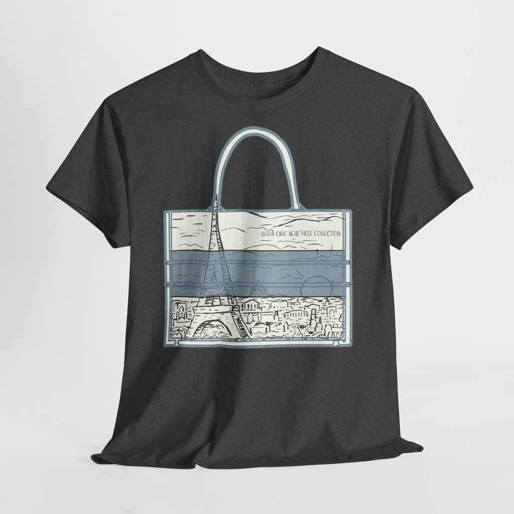 Paris Tote Eiffel Bag T-Shirt - Heat Mess