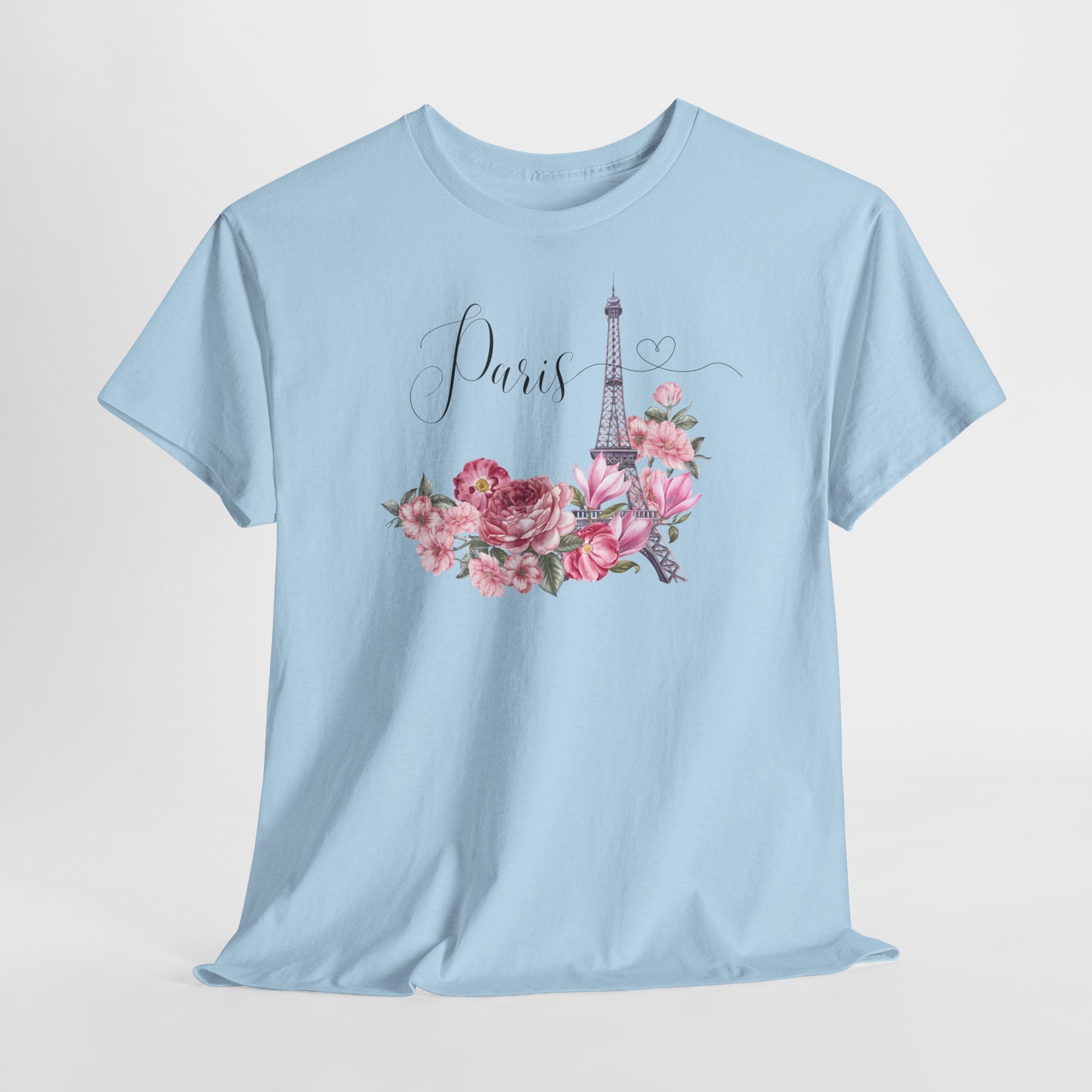 Paris Floral T‑Shirt - Heat Mess