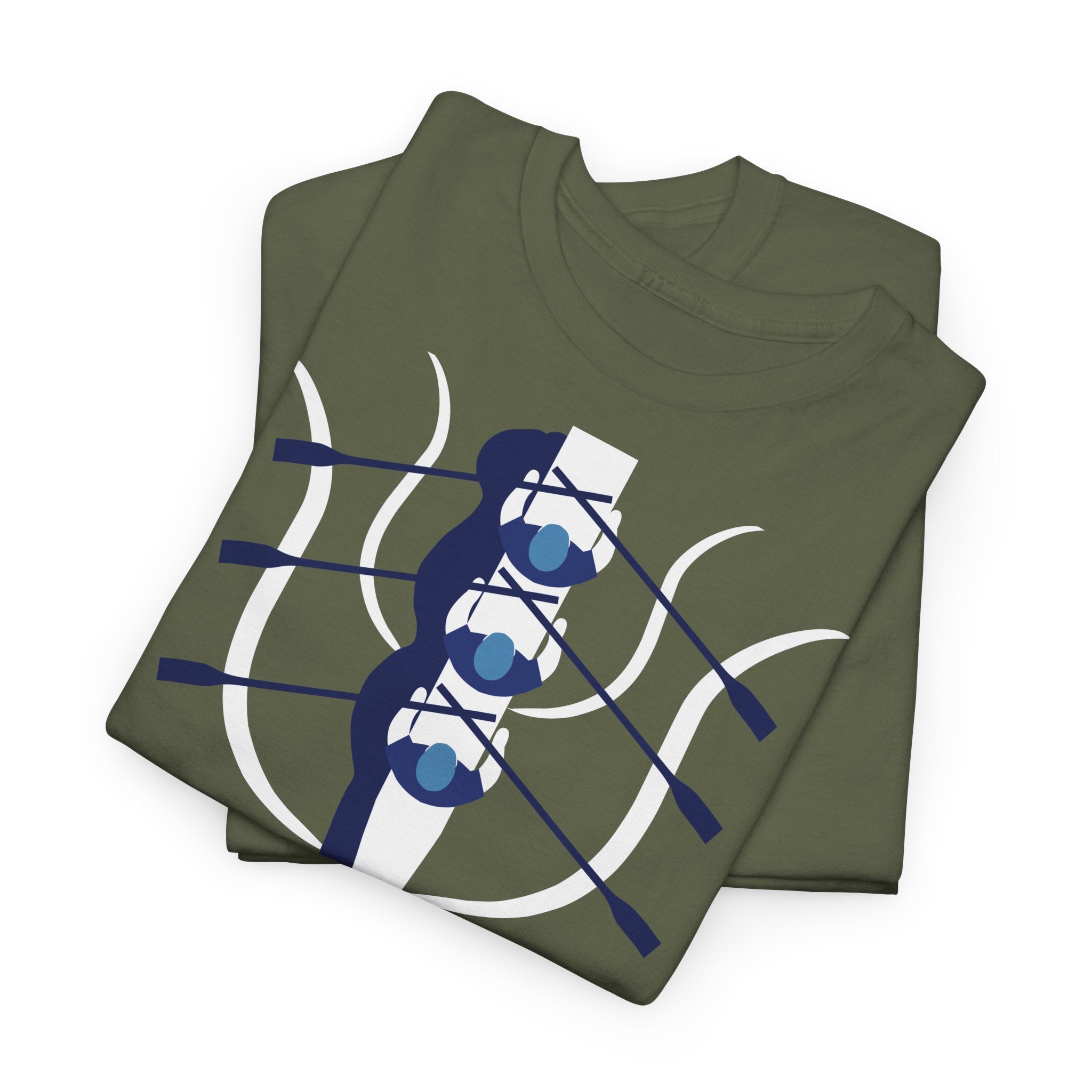Rowing Crew Graphic T-Shirt - Heat Mess