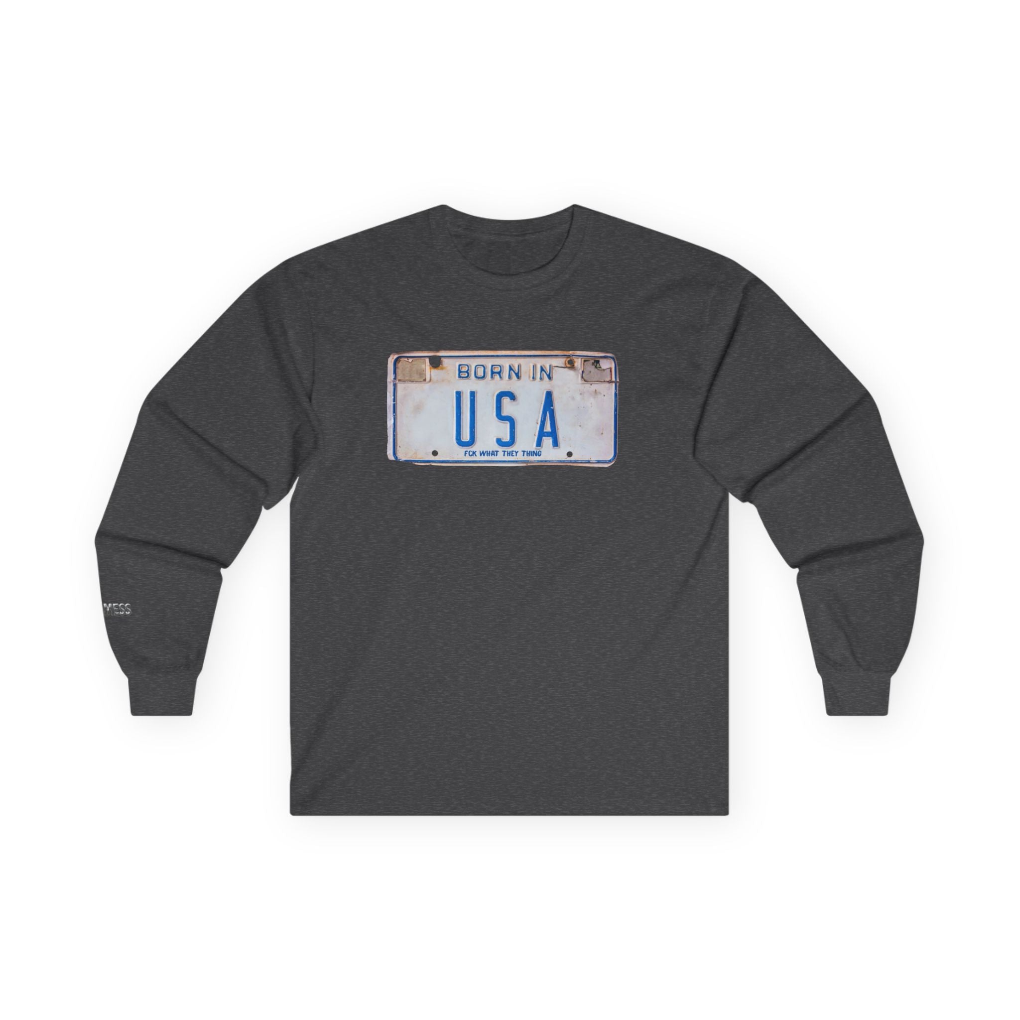 Born in USA Long Sleeve T-Shirt - Heat Mess
