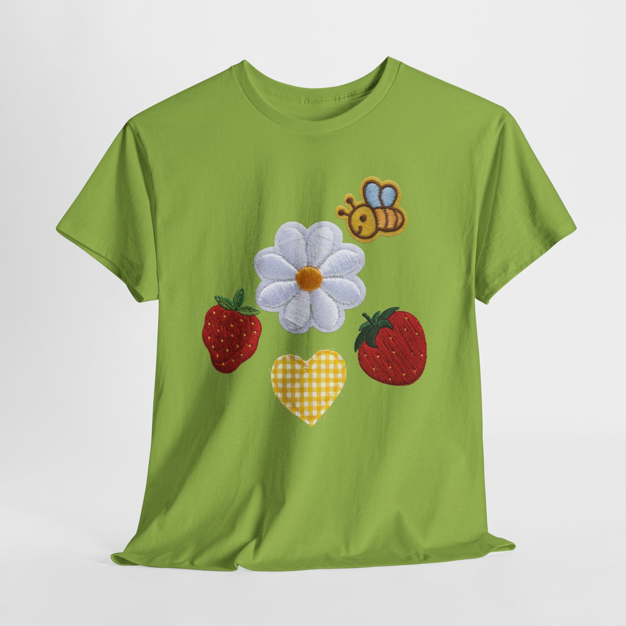Strawberry Bee Daisy T-Shirt - Heat Mess