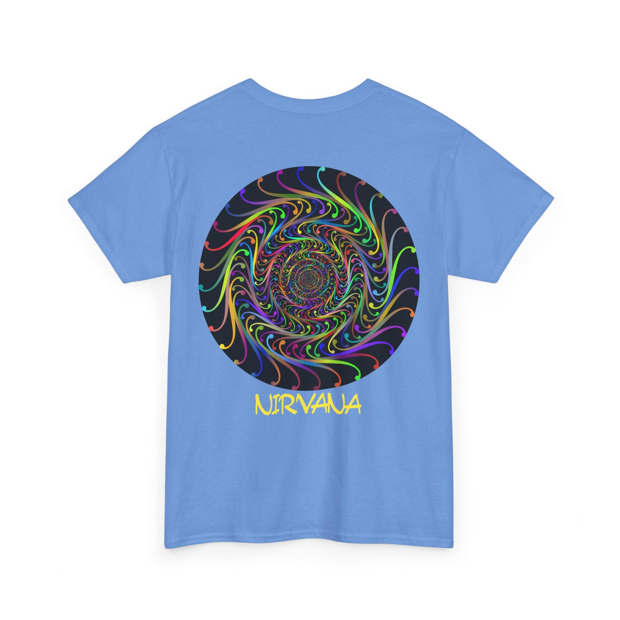 Psychedelic Spiral Back T-Shirt - Heat Mess