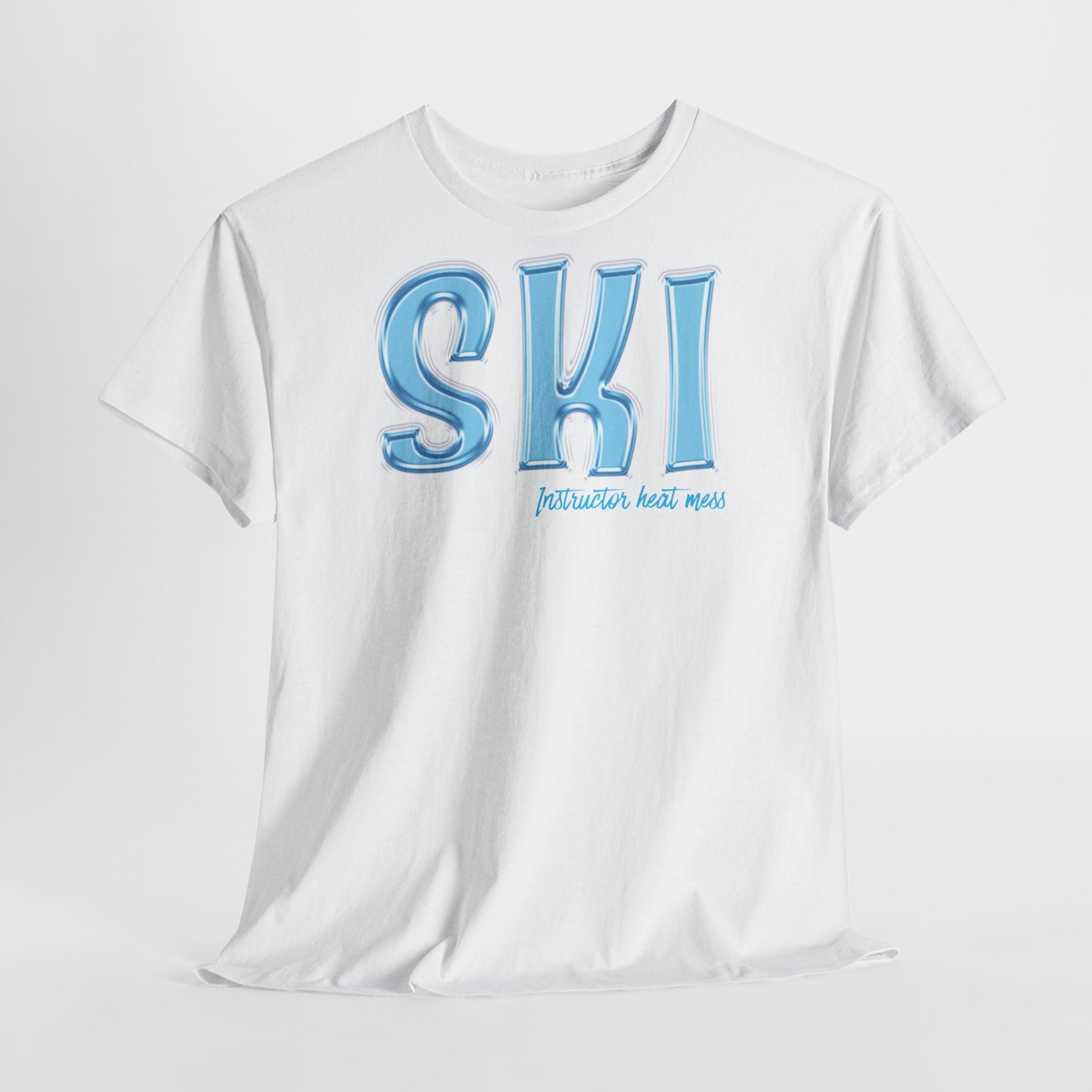 Ski Instructor T-Shirt Graphic Tee - Heat Mess