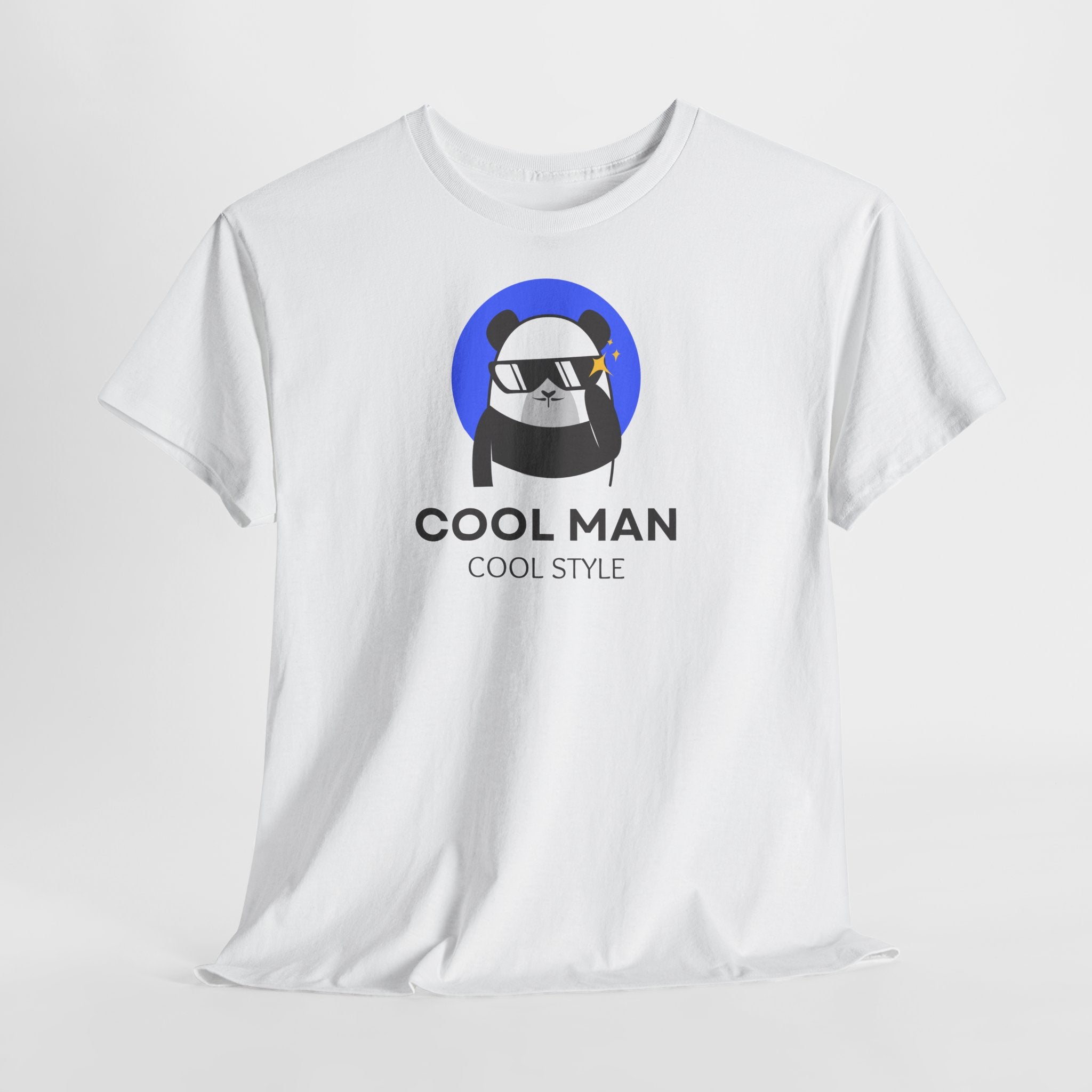 AfterSki Cool Man Panda T‑Shirt - Heat Mess