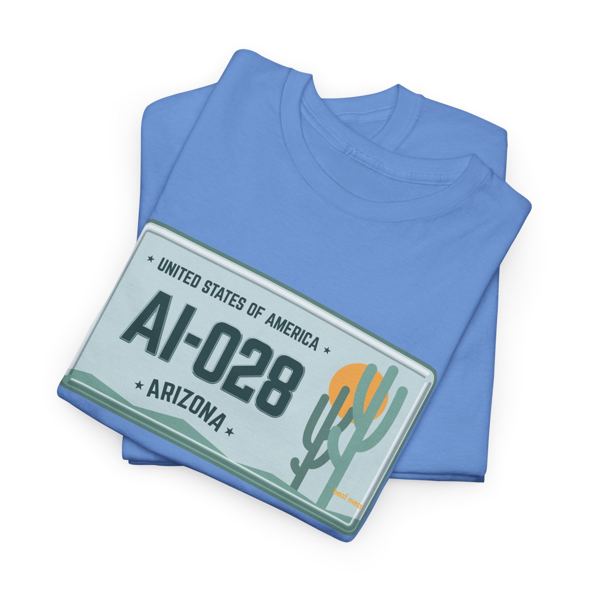 Arizona License Plate T‑Shirt - Heat Mess
