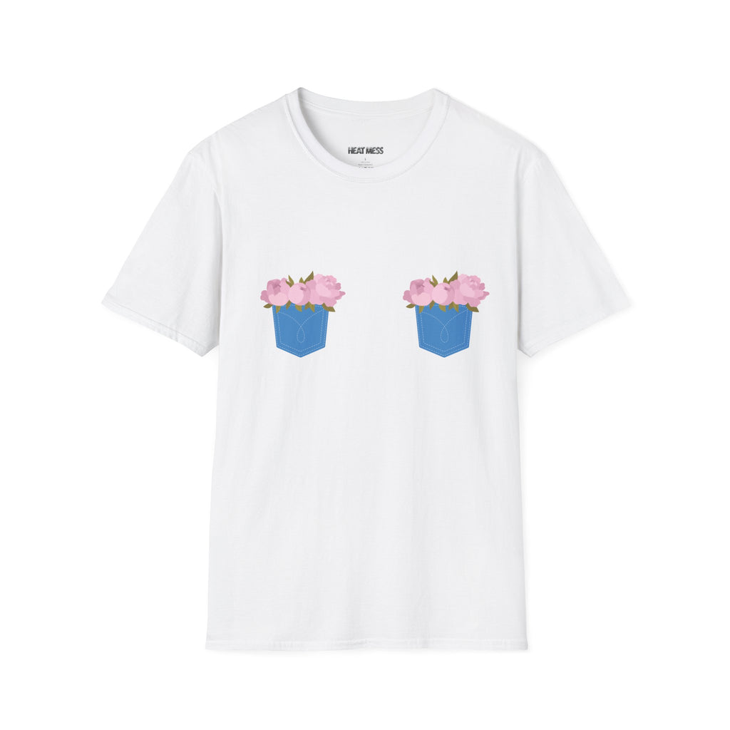 Floral Pocket Tee - Heat Mess