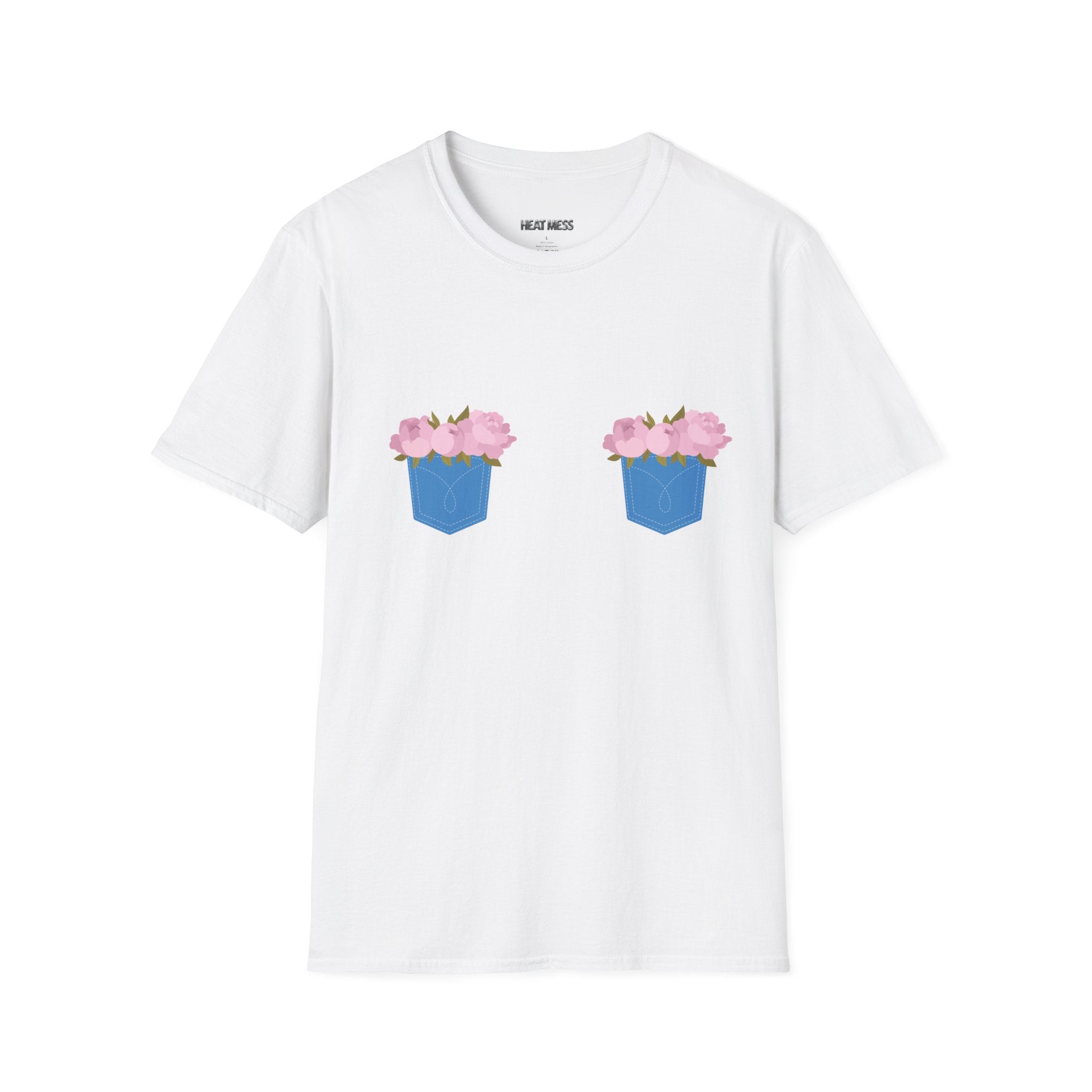 Floral Pocket Tee - Heat Mess