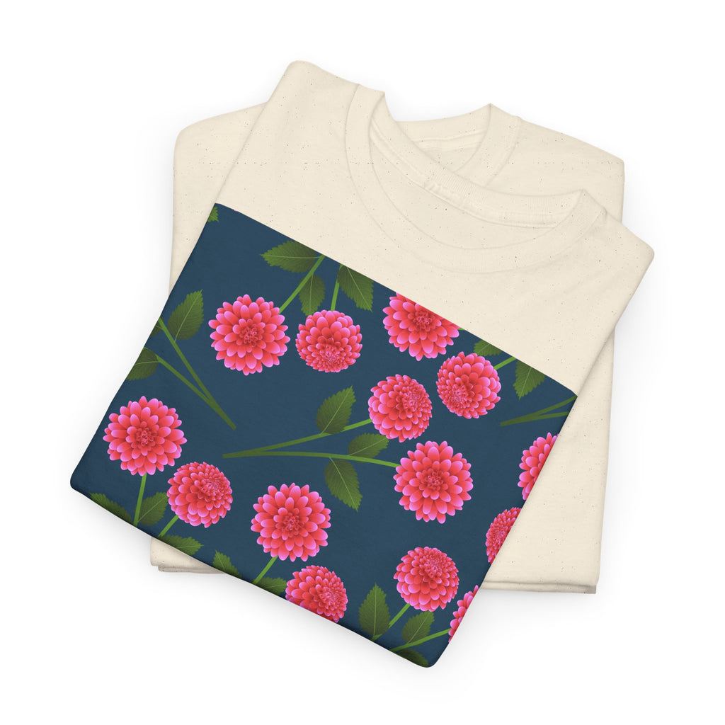 Pink Blooms Garden T-shirt - Heat Mess