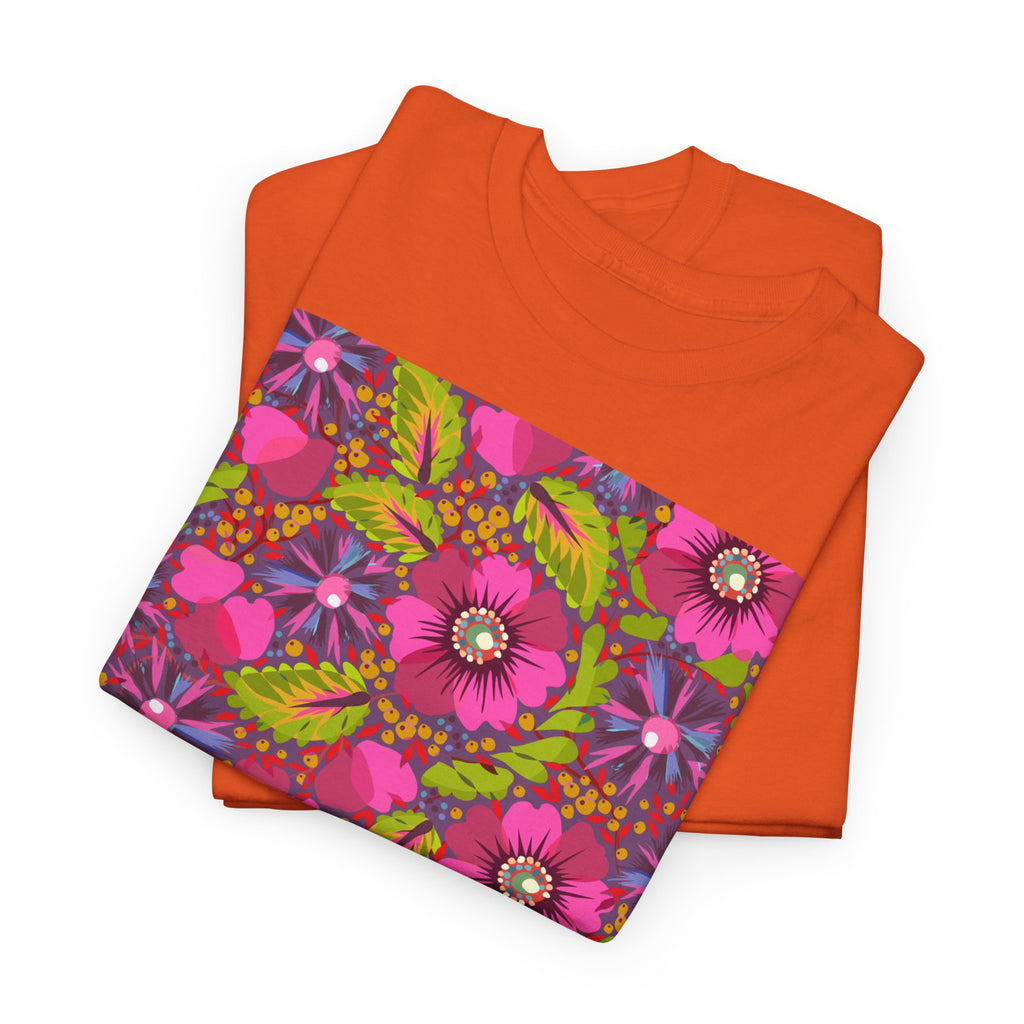 Floral Burst Tee Wildflowers T-Shirt - Heat Mess