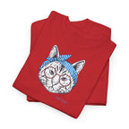 Cat with Bandana T‑Shirt - Heat Mess