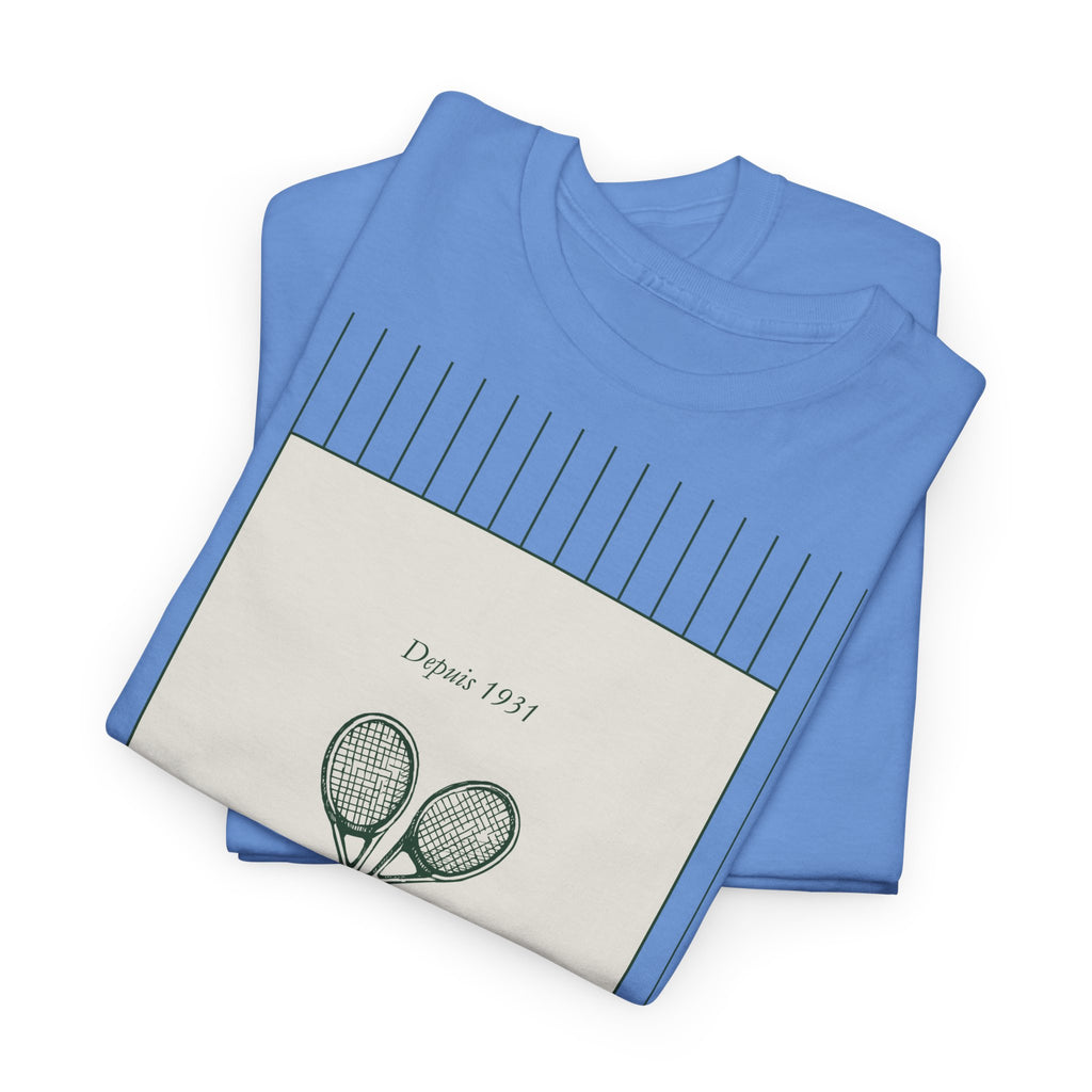 Tennis Club Racket T-Shirt - Heat Mess