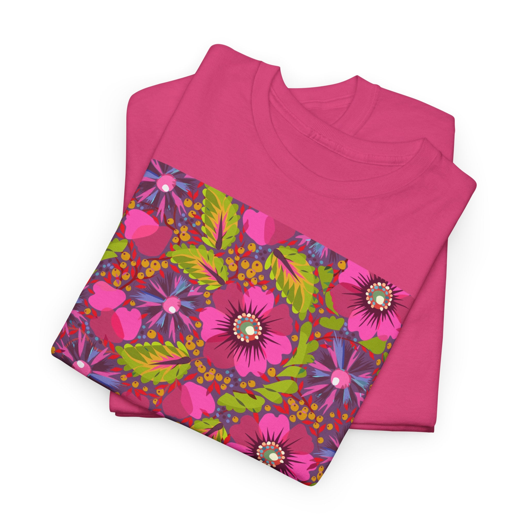 Floral Burst Tee Wildflowers T-Shirt - Heat Mess