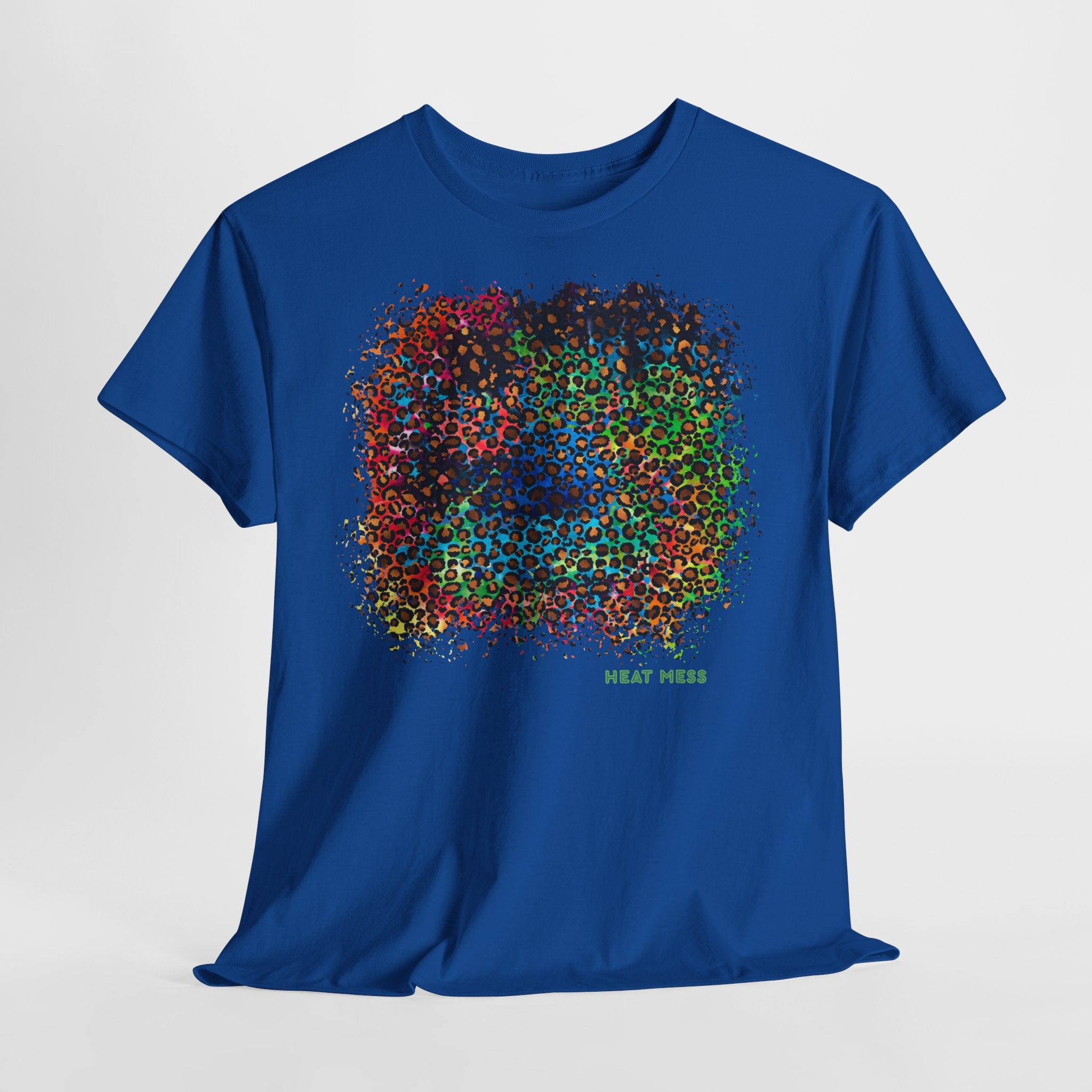 Abstract Color Splash T-Shirt - Heat Mess