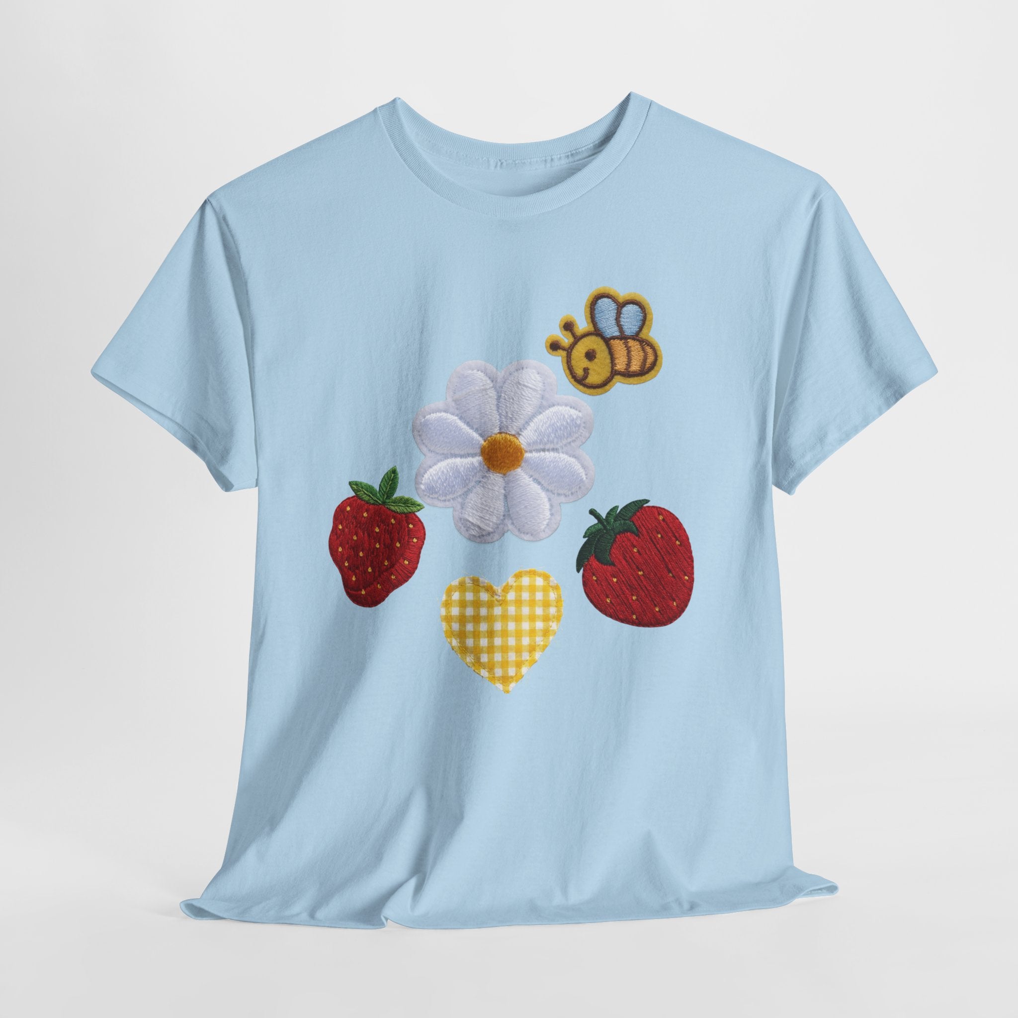 Strawberry Bee Daisy T-Shirt - Heat Mess