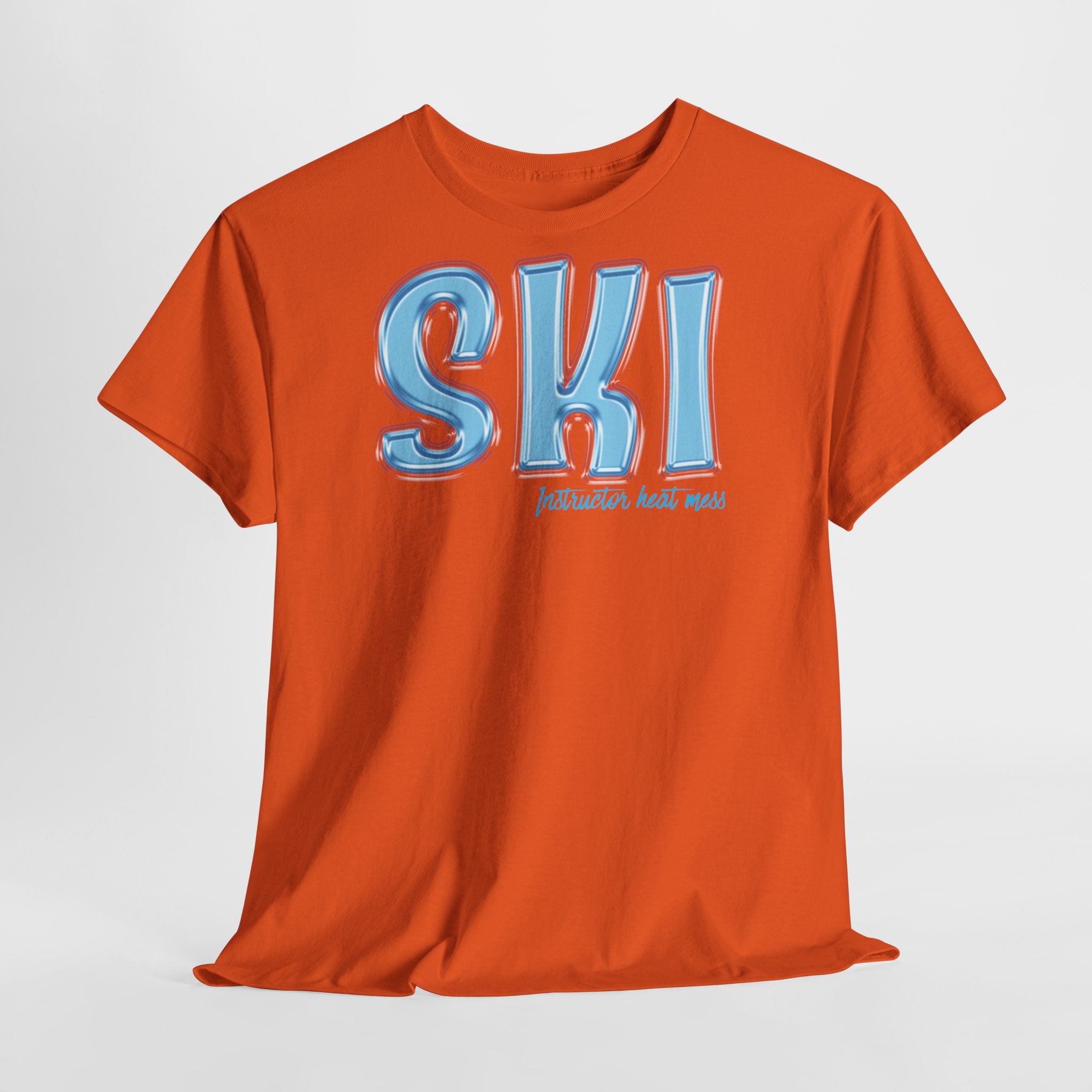 Ski Instructor T-Shirt Graphic Tee - Heat Mess