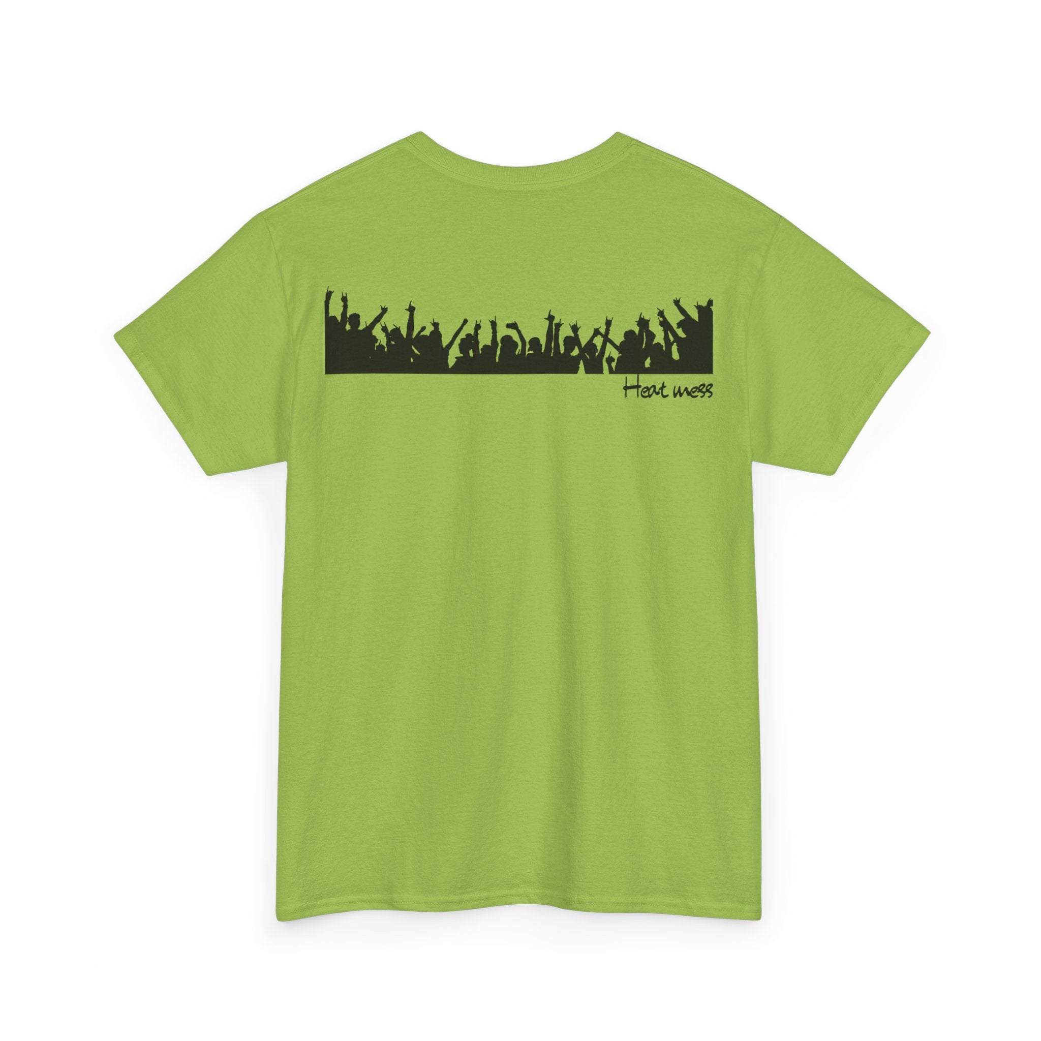 Concert Crowd Silhouette T‑Shirt - Heat Mess