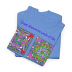 Patchwork "Sweet dreams are made of this" T-Shirt - Heat Mess