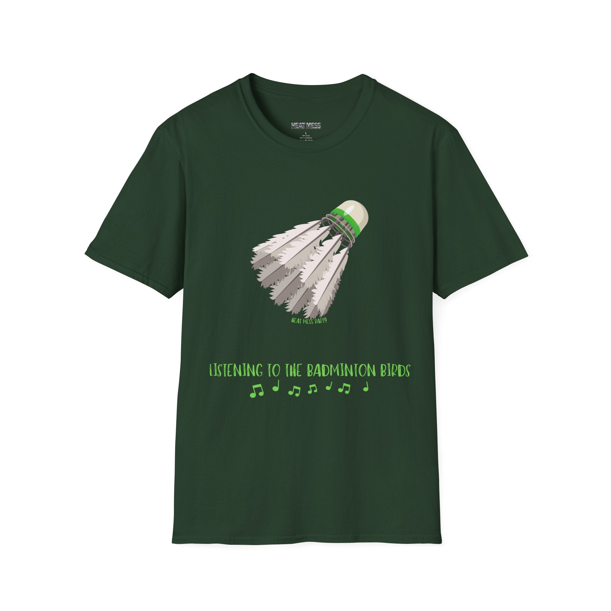 Badminton Shuttlecock T-Shirt - Heat Mess