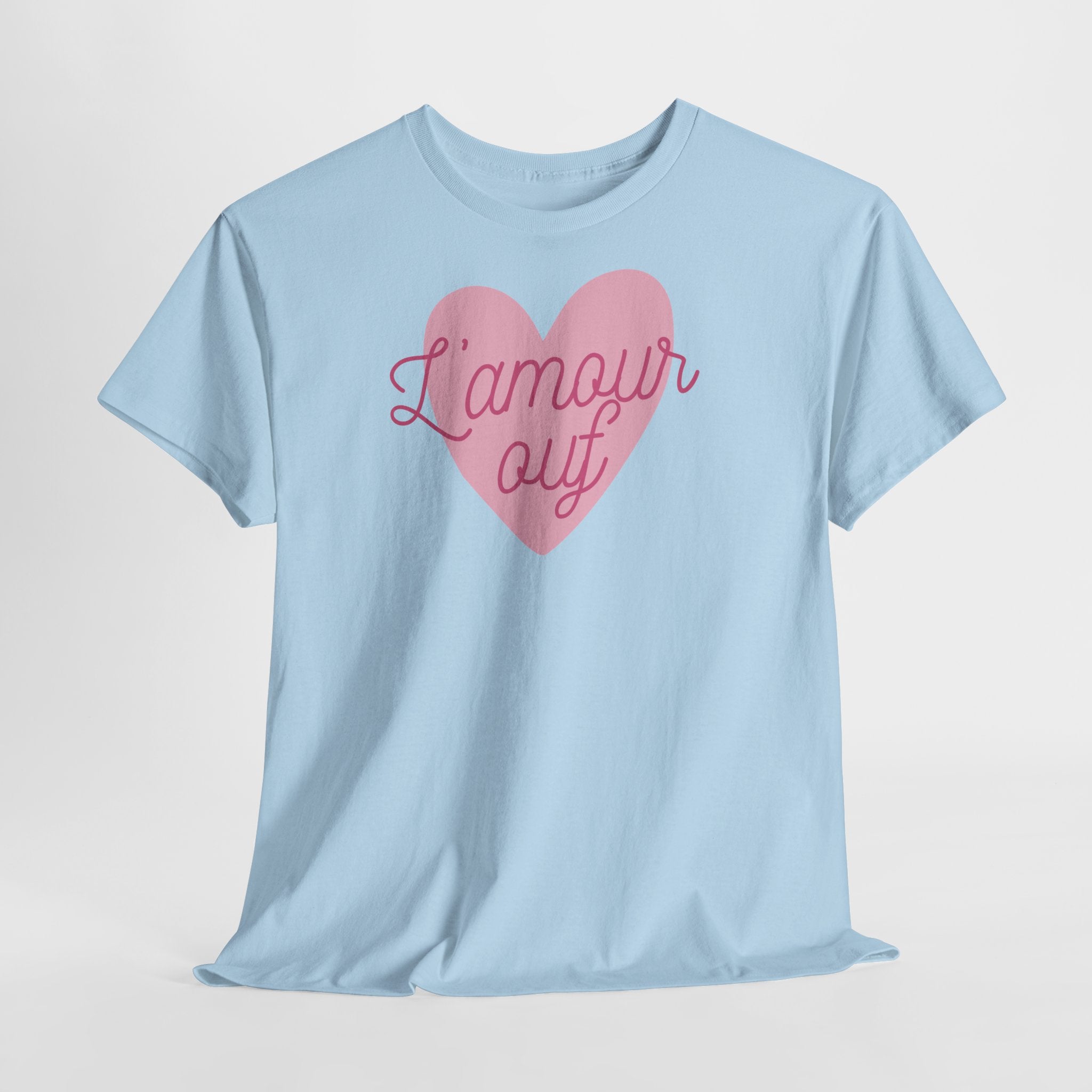 L'amour Ouf Heart T‑Shirt - Heat Mess