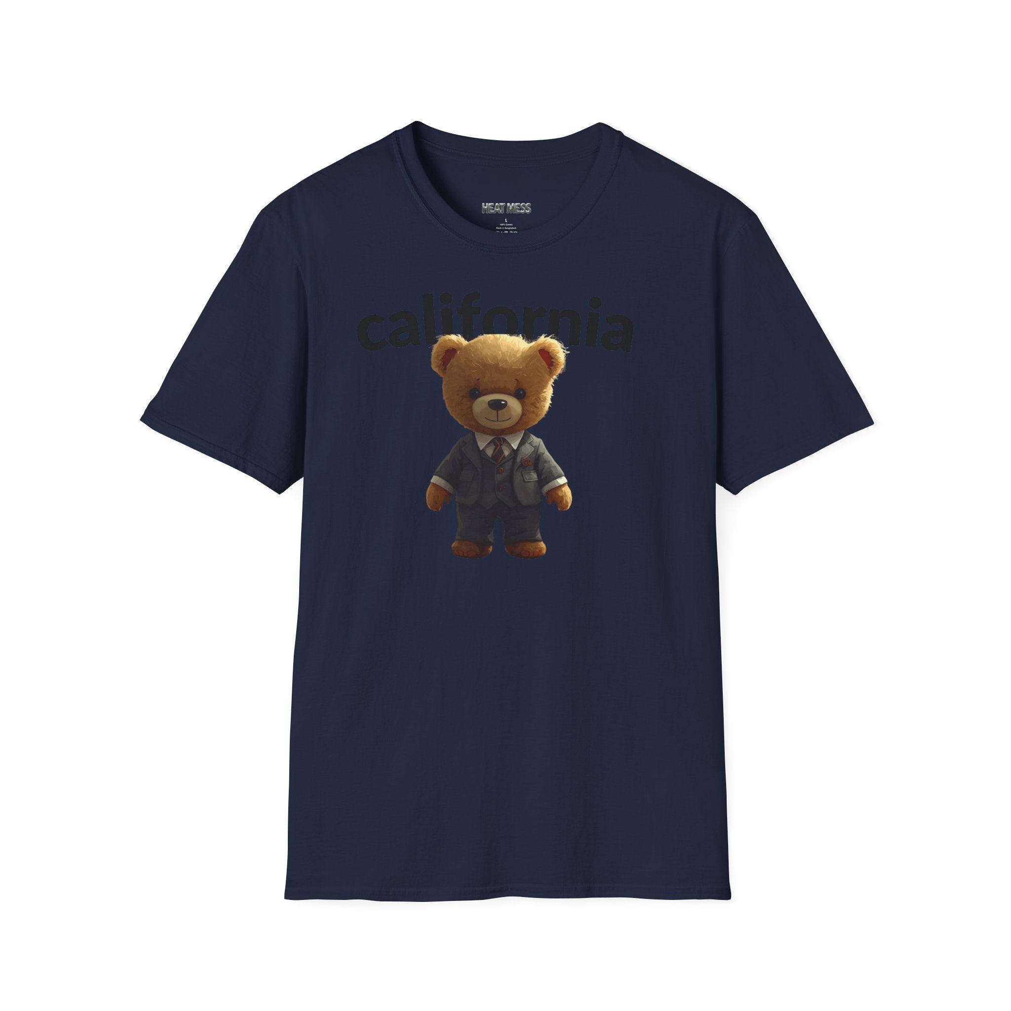 California Teddy Bear T‑Shirt - Heat Mess