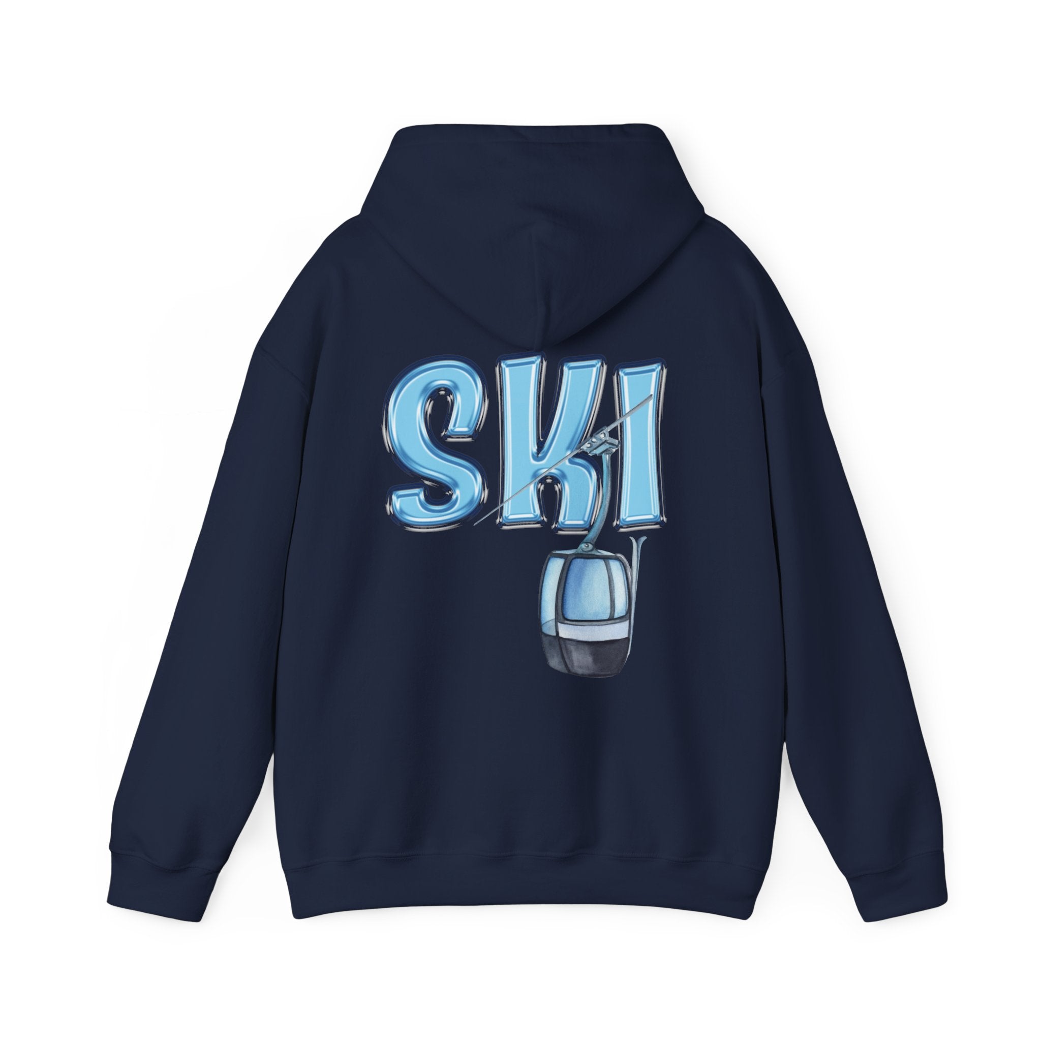 Ski Cable Car Hoodie - Heat Mess
