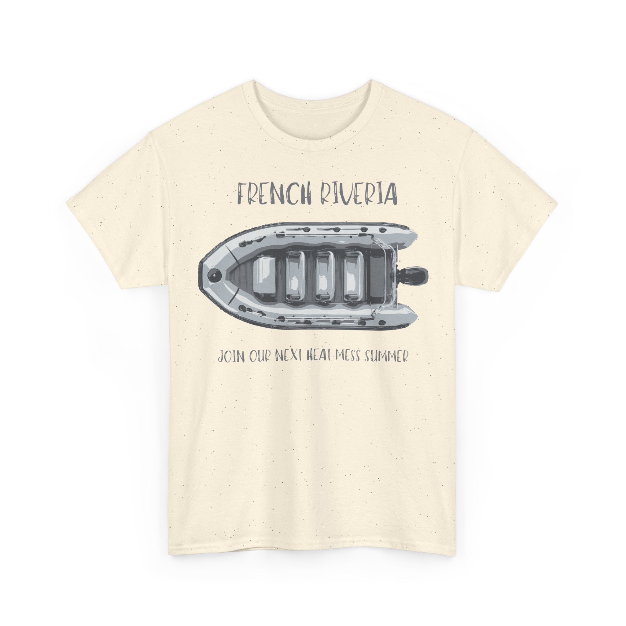 French Riviera Boat T-Shirt - Heat Mess