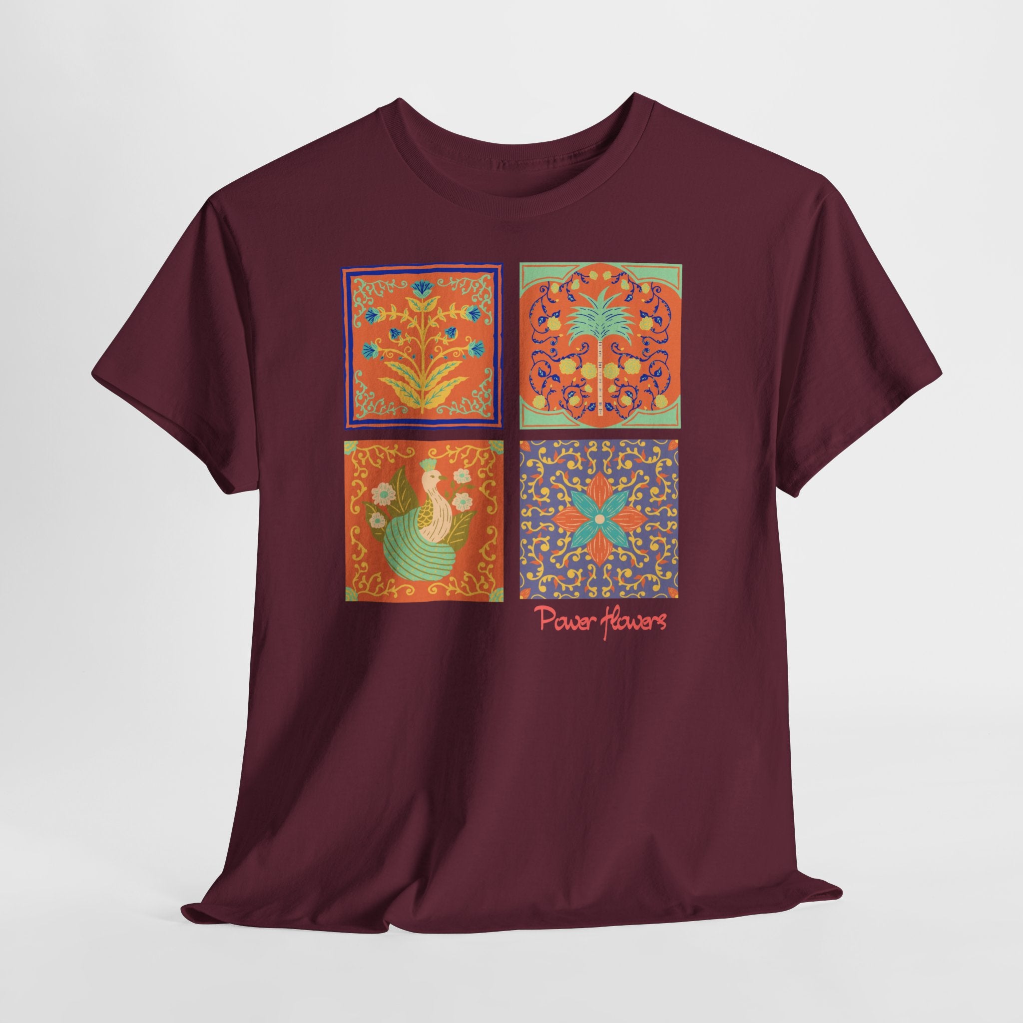 Flowers Power T-Shirt - Heat Mess