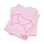 Cutie Pink Collar Tee - Heat Mess