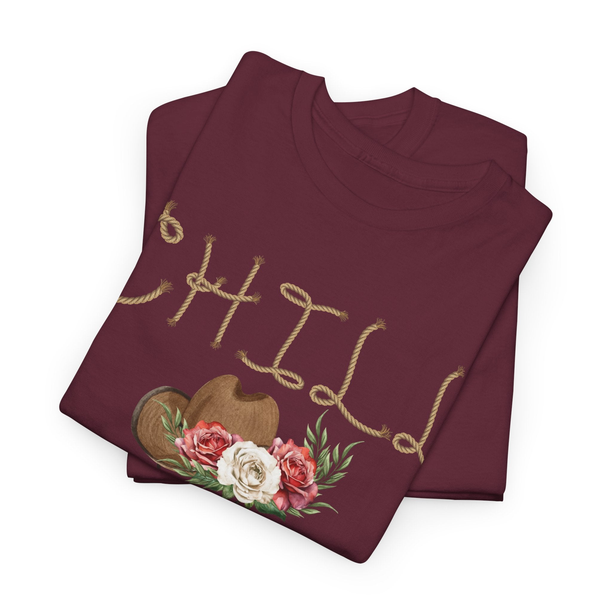 CHILL Floral Western T-Shirt - Heat Mess