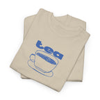 Blue Tea Cup T-Shirt - Heat Mess