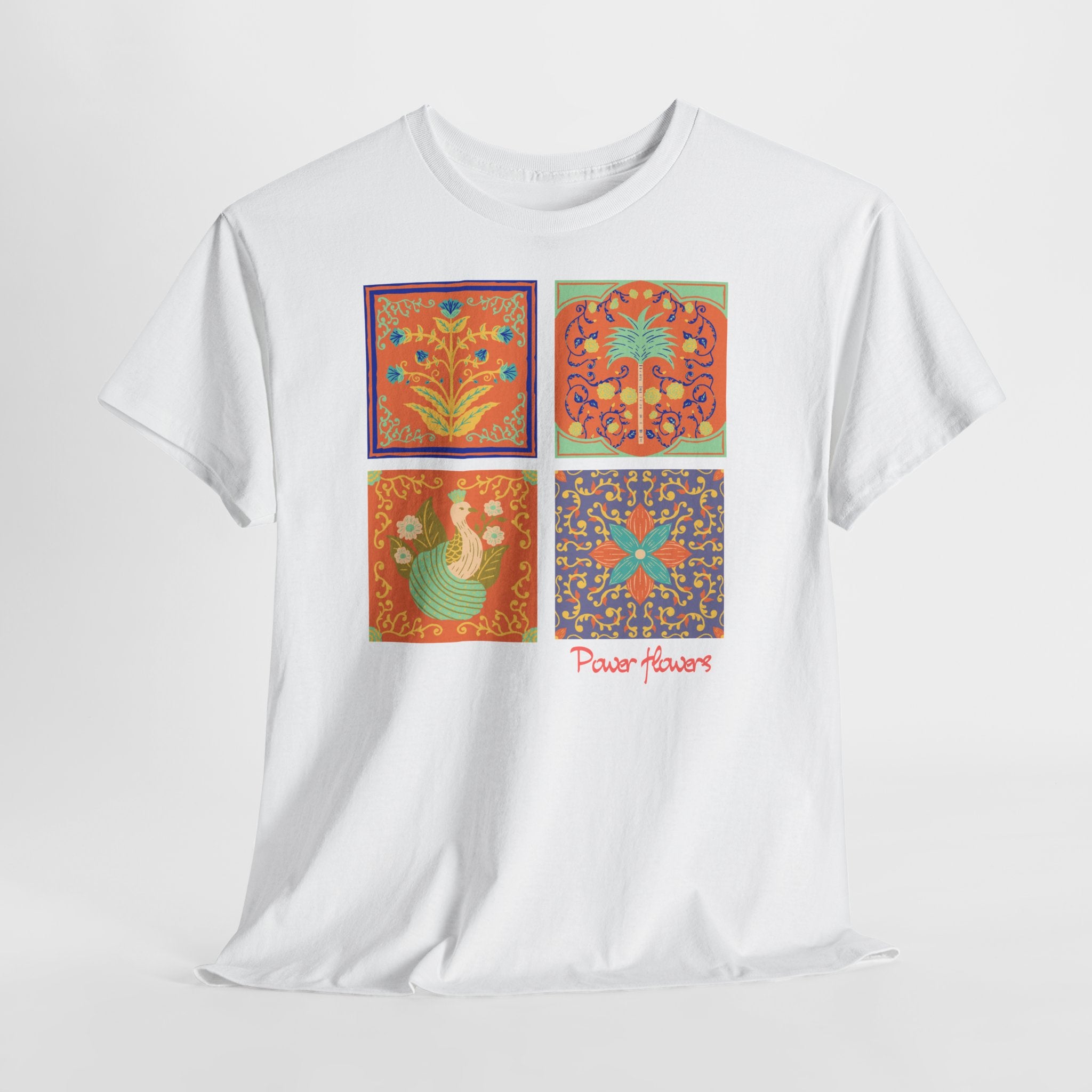 Flowers Power T-Shirt - Heat Mess