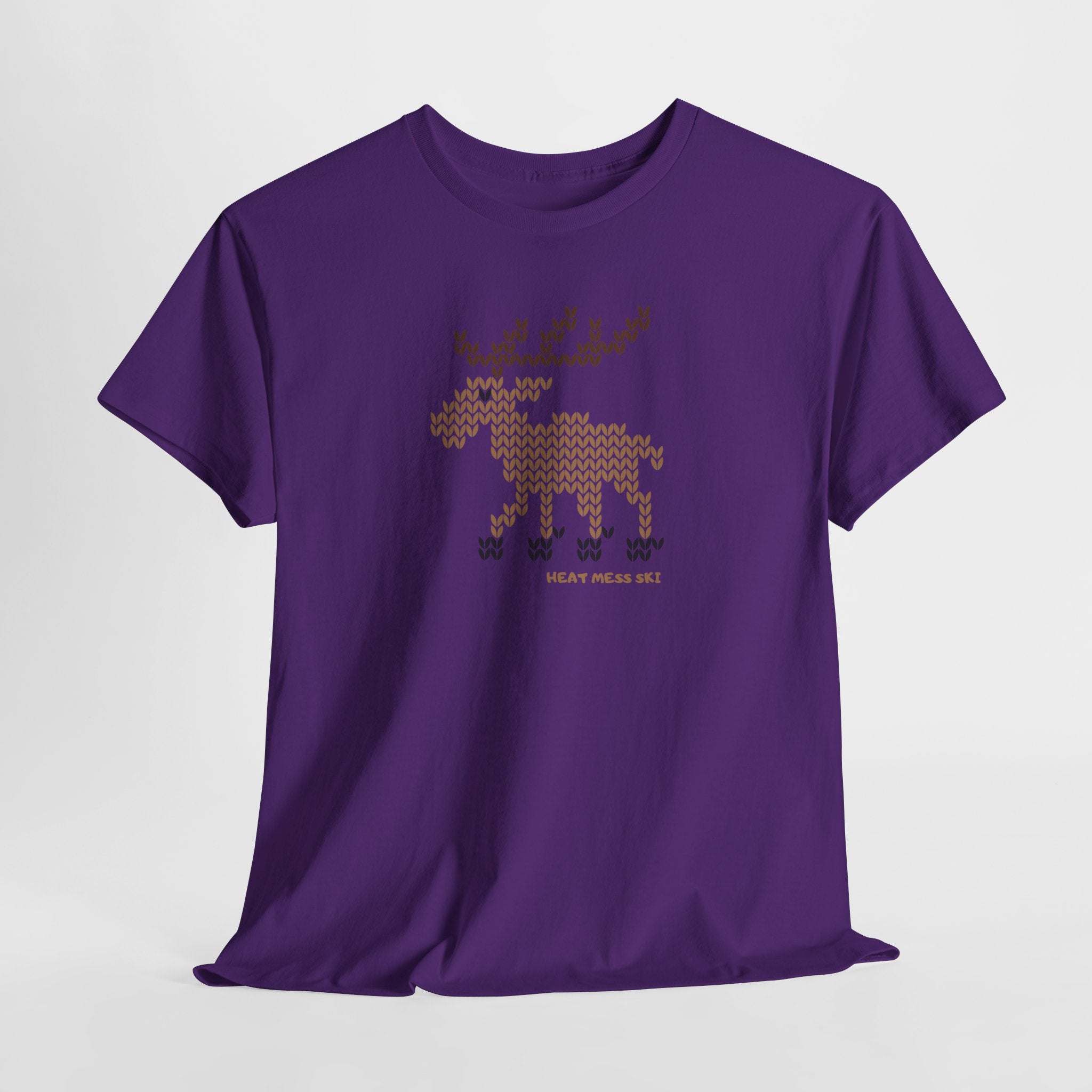 Reindeer Ski T-Shirt - Heat Mess