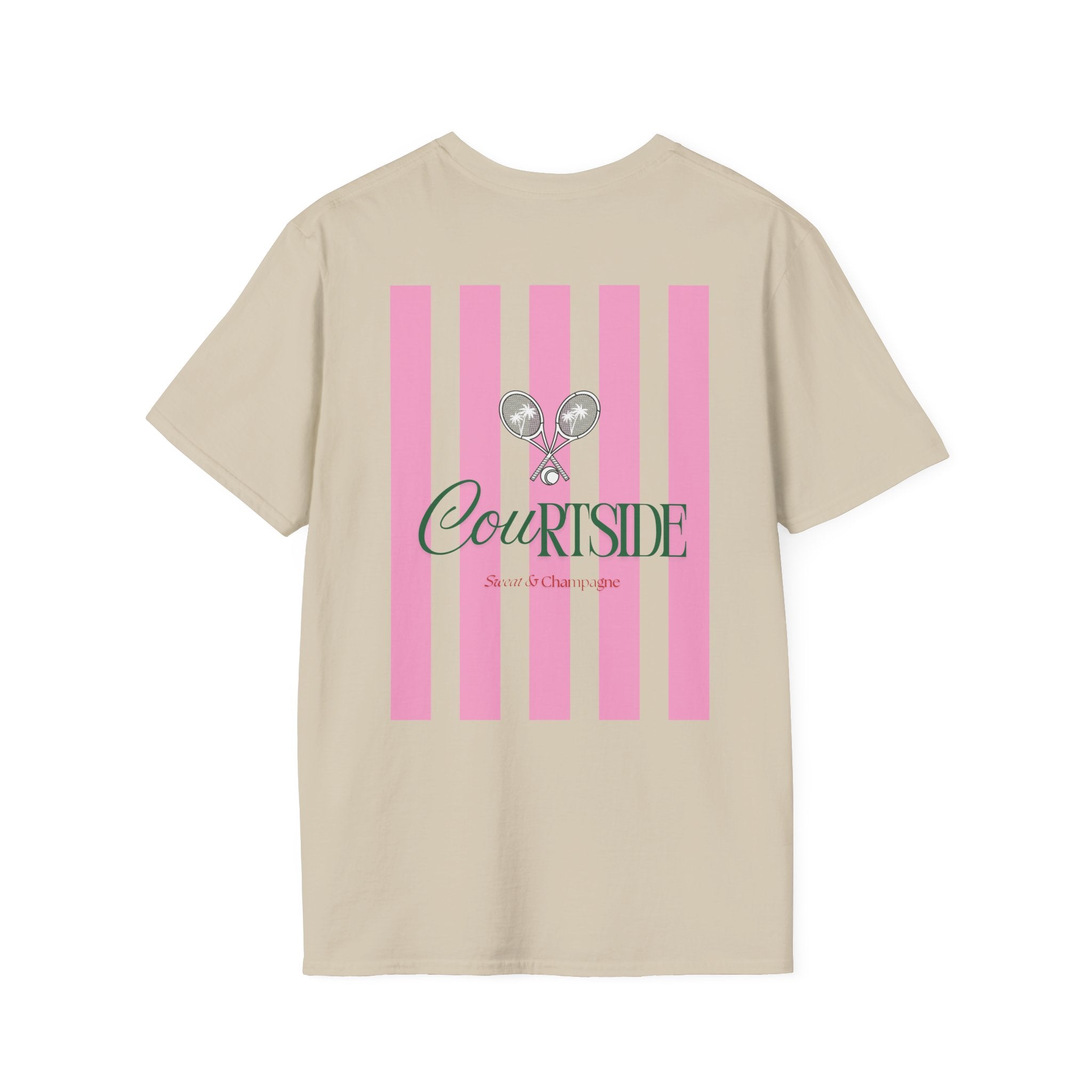Courtside Tennis T-Shirt - Heat Mess