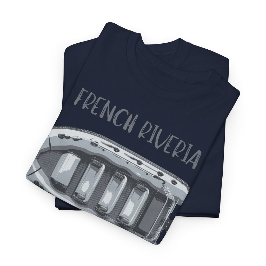 French Riviera Boat T-Shirt - Heat Mess