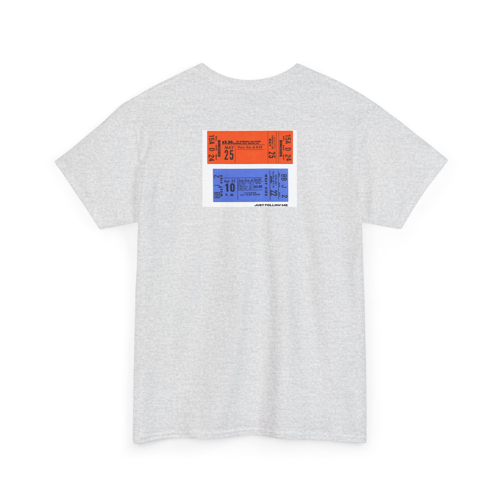 Concert Ticket Backprint T-Shirt - Heat Mess